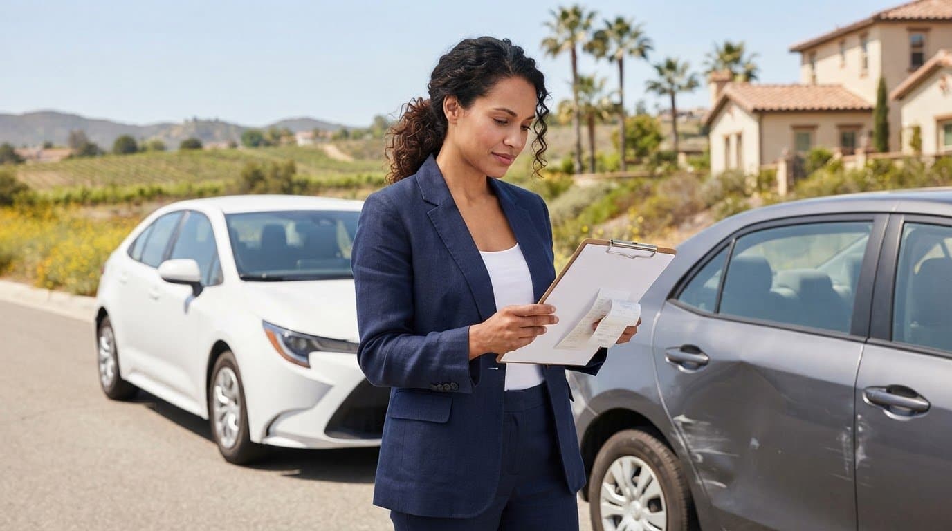 Who Pays for Your Rental Car After an Accident in Temecula?